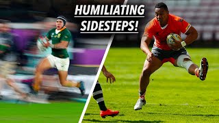 Humiliating Sidesteps in Rugby (Slow Motion)