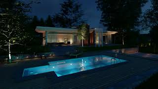 Brentwood House | 3Dmax 2023 | Lumion Architecture 2025