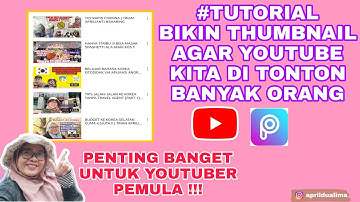 #TUTORIAL CARA MEMBUAT THUMBNAIL GRATIS DI APLIKASI ANDROID PART 1 | TRIAN APRILIANTI