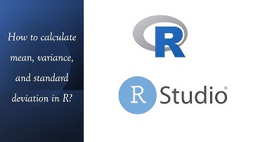 R Basics | How to calculate mean, variance, and standard deviation in R? | R & RStudio | Urdu