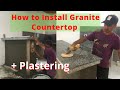 Paano Mag-Install ng Granite sa Kitchen Bar Counter | UPDATE SA BAHAY