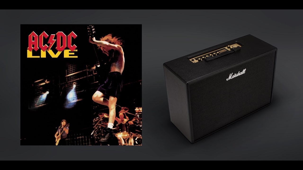 Marshall CODE AC/DC live tone preset - YouTube