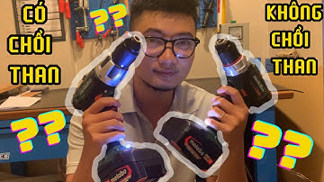 Nên Lựa Chọn Máy Không Chổi Than Hay Có Chổi Than ?? \ Máy Khoan Không Dây Metabo SB 18 LT BL