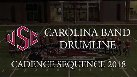 2018 Carolina Band Drumline Cadence Sequence
