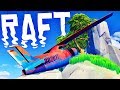 J'AI TROUVÉ UN AVION ÉCRASÉ SUR UNE ÎLE !? | Raft #16