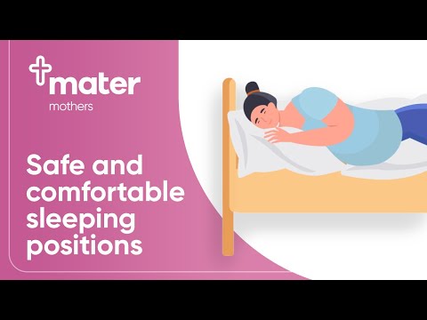 Video: 3 vienkārši gulēšanas veidi grūtniecības laikā pirmajā trimestrī