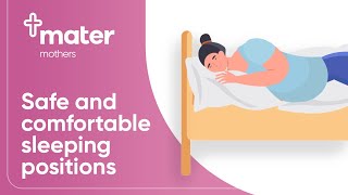 Safe and comfortable sleeping positions during pregnancy │Mater Mothers'