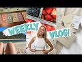 WEEKLY VLOG! | shopping, beach, packages, art journaling, girls night in & game night!