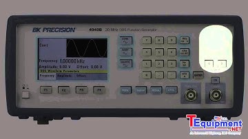 Overview of BK Precision Models 4014B & 4040B