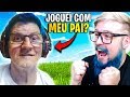 JOGUEI COM MEU PAI NO FORTNITE - PAI E VOVÔ JUNTOS! - FORTNITE