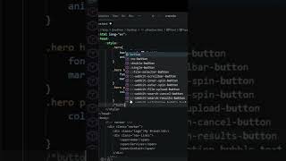 mini website 🔥 #coding #webdevelopment #codingforbeginners #shortsfeed #ytshorts