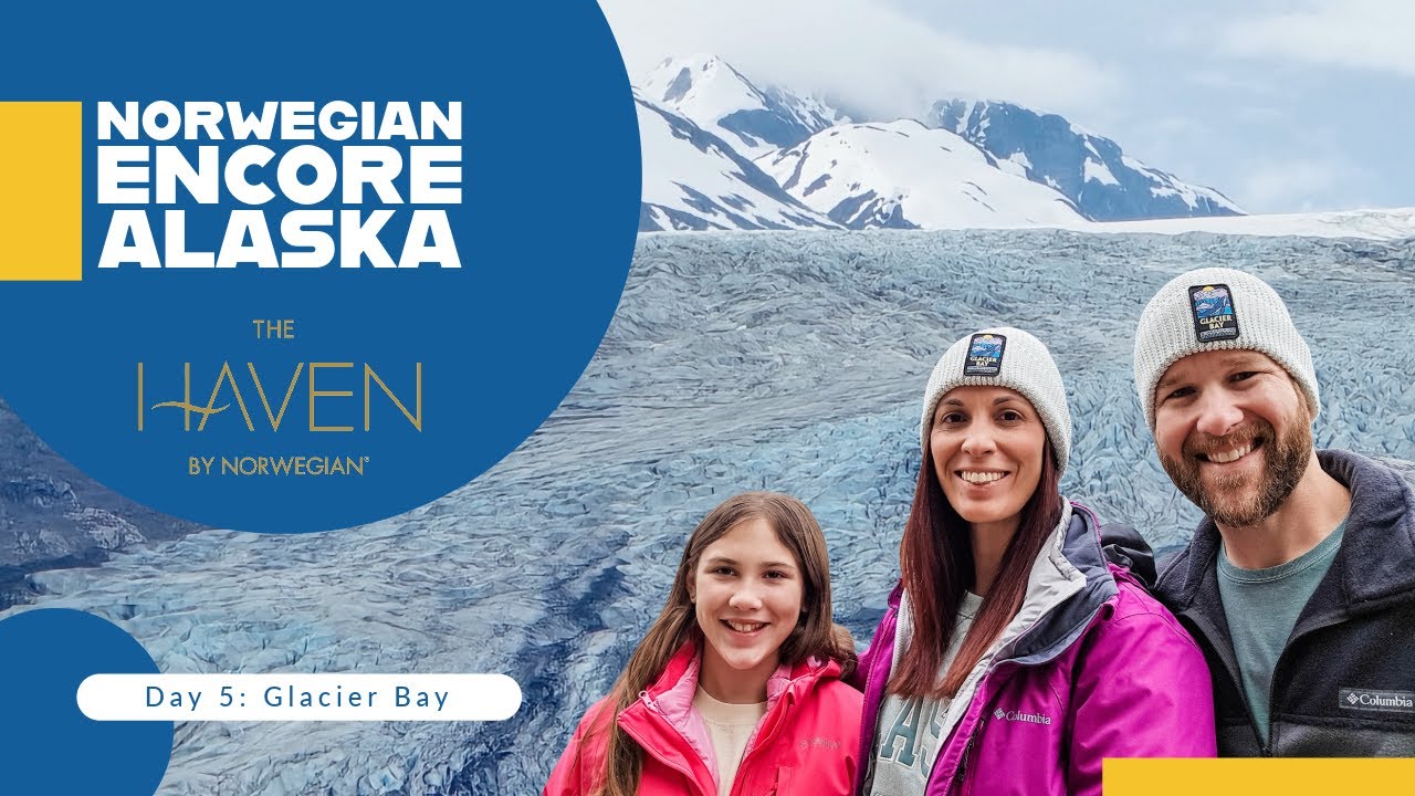 Cruising Glacier Bay on our Aft Balcony | Day 5 | Alaska | Norwegian Encore | The Haven | July 2025