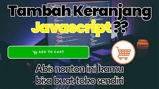 javascript shopping cart tutorial