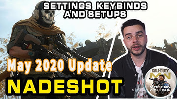 Nadeshot Call Of Duty Warzone Settings, Keybinds and Setup May 2020 Update