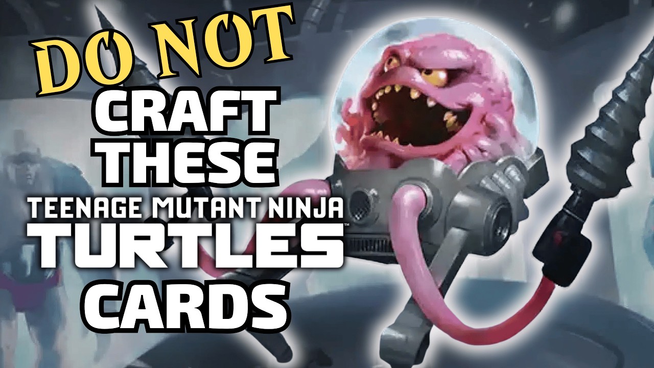 10 Teenage Mutant Ninja Turtles UNDERPERFORMING Cards - Crafting Guide For MTG Arena Standard TMNT