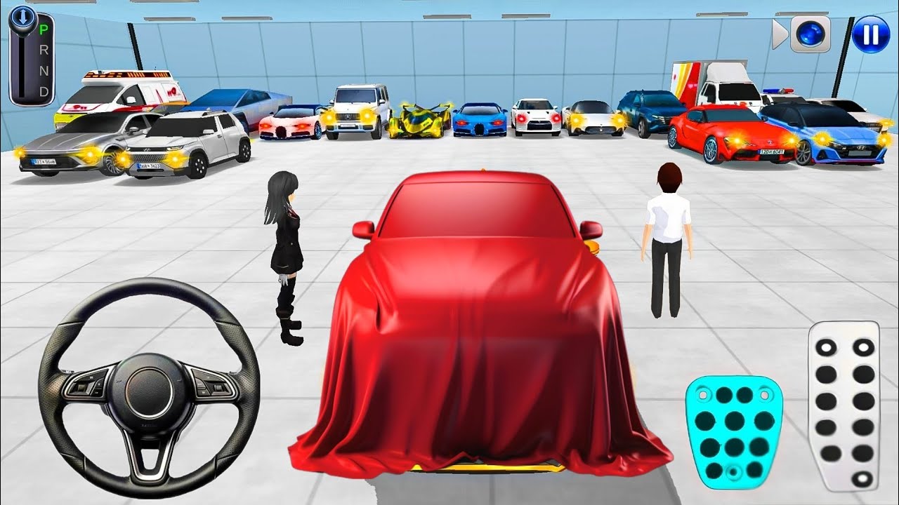 All Vintage Car Collection In Building Garage | 3D Driving Class 🚘  Best Android iOS Gameplay 2025 🎮