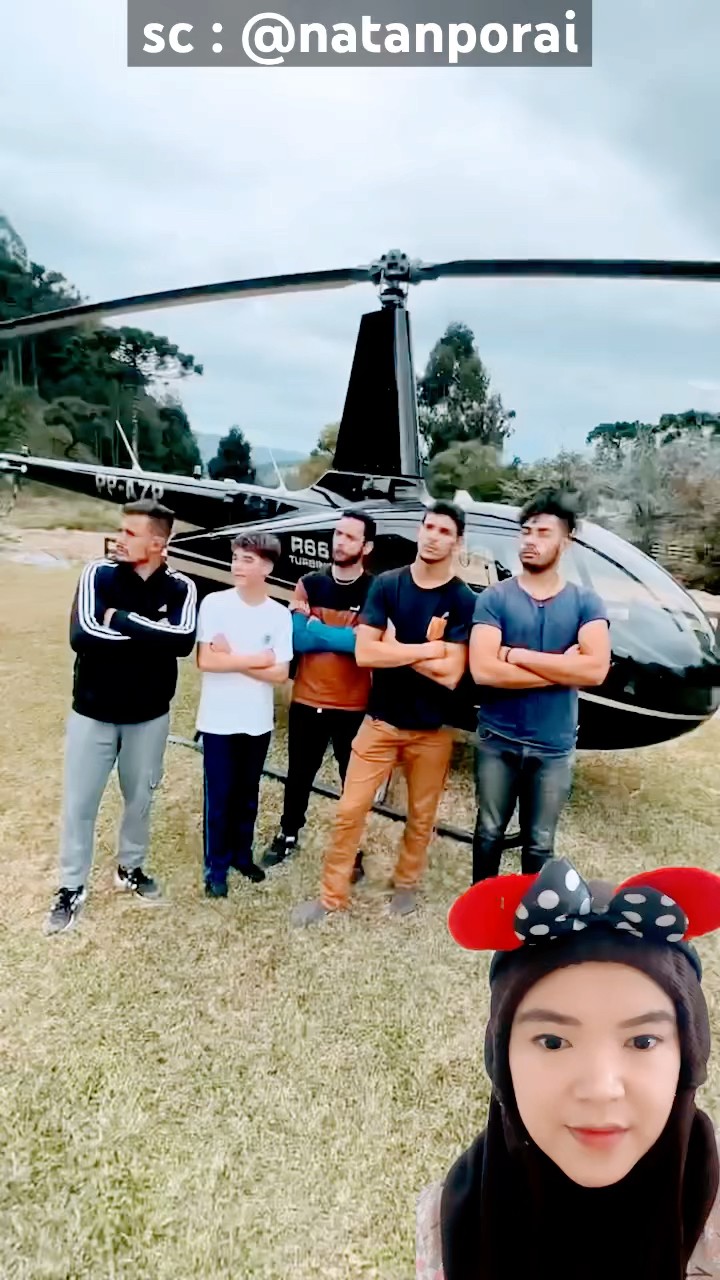 mau naik heli‼️