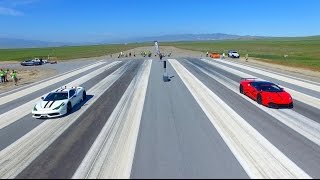 Ferrari 458 Speciale vs Lamborghini Huracan [4k]