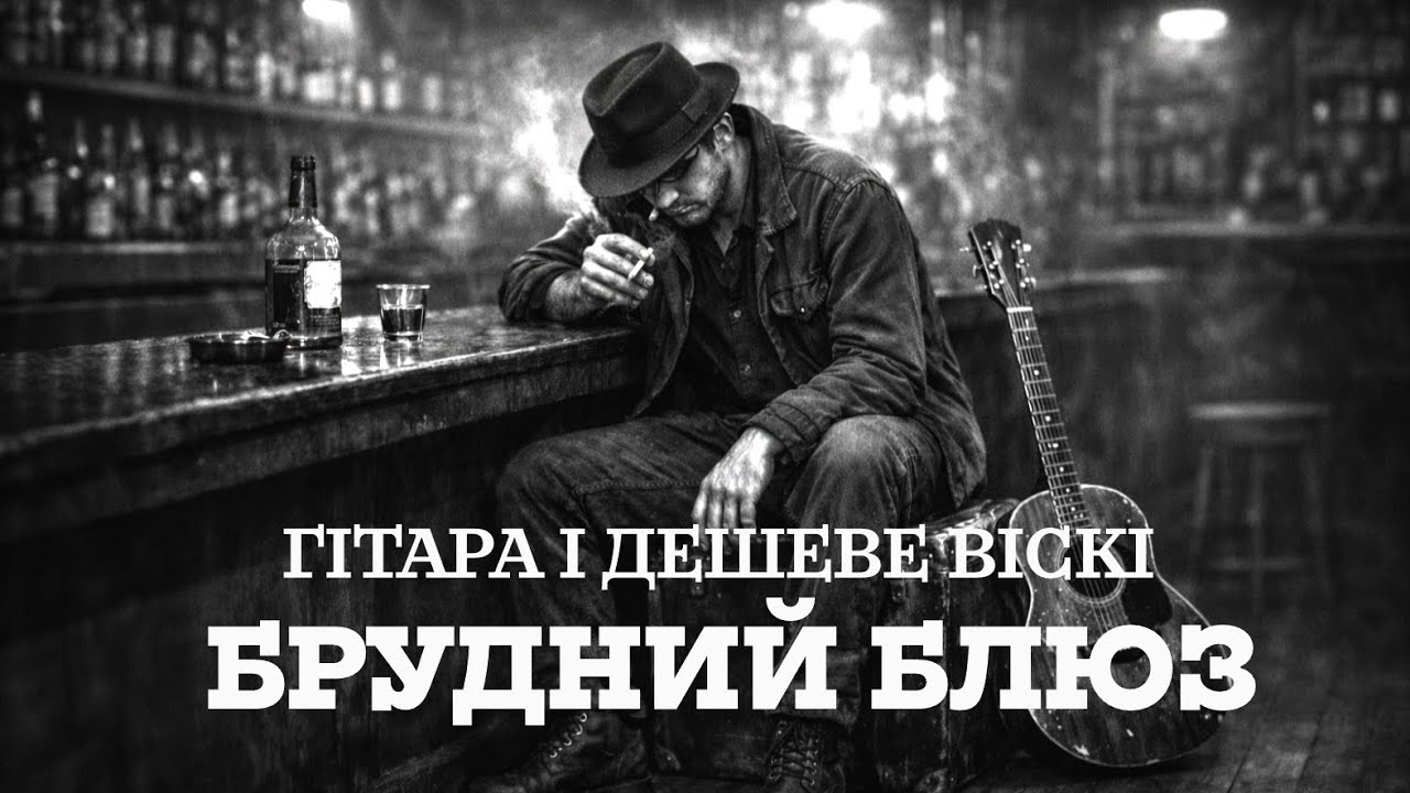 Гітара і дешеве Віскі — Український Брудний Блюз під Гітару | Темний Кантрі Фолк