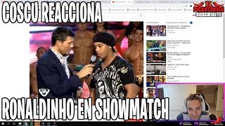 COSCU REACCIONA A RONALDINHO EN SHOWMATCH - Showmatch 2011