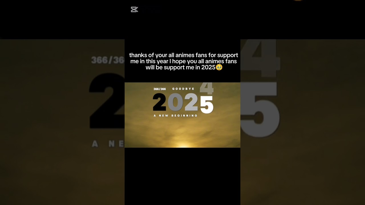 I hope you all animes fans will be support me in 2025🥹🥹