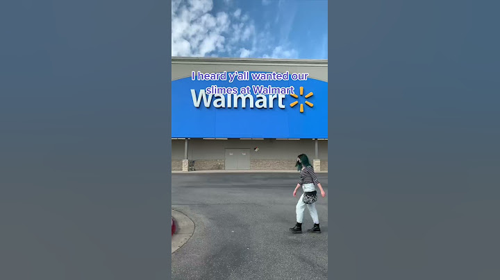 Selling Our Slimes In Walmart?