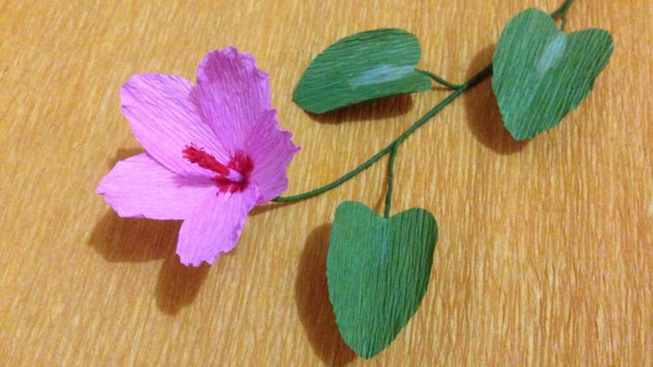 Wild Crepe Paper flowers Flower Making of Crepe Paper Paper Flower