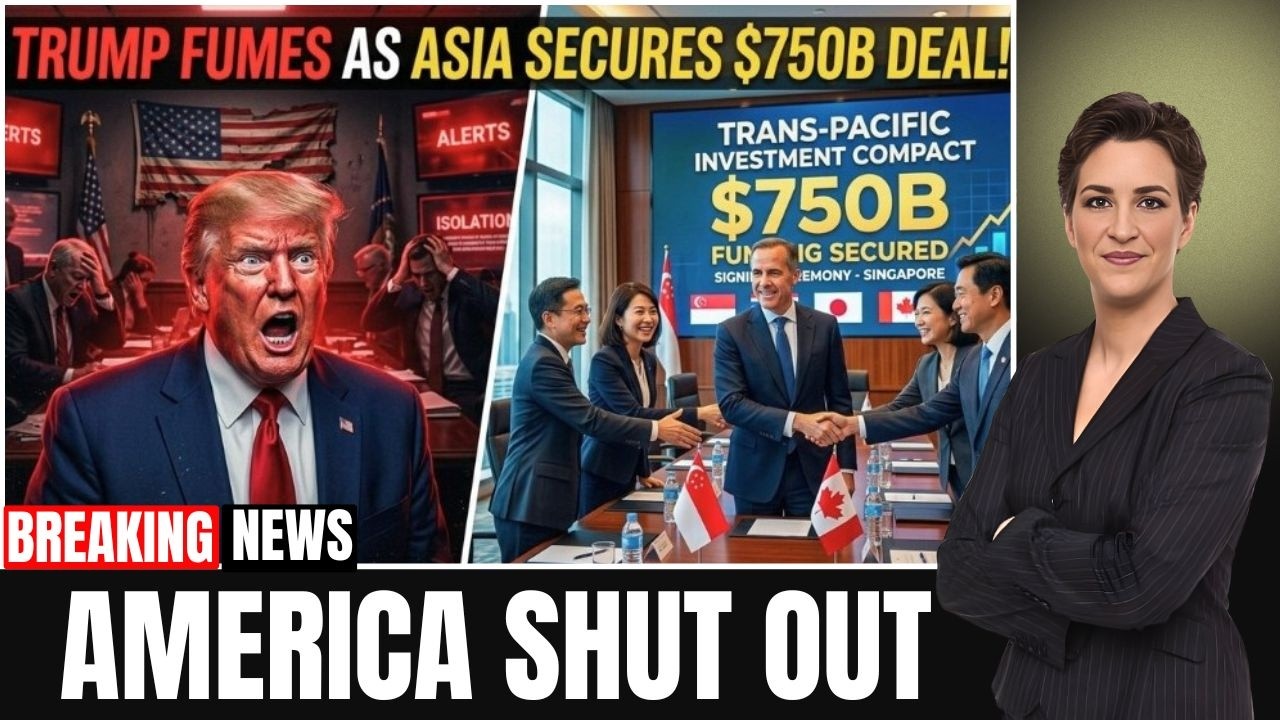 $750B Shockwave: Pacific Allies Sign Trade Pact That Cuts America Out