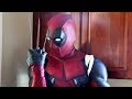 Deadpool meets spiderman in real life