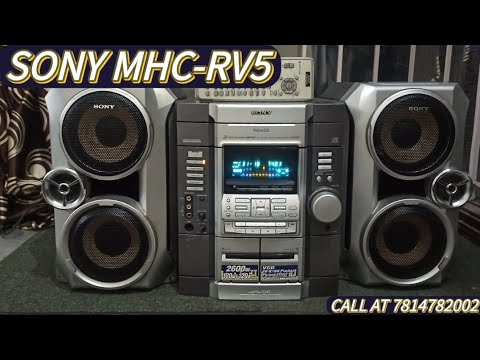 SONY MHC-RV5 (sold out ji, vishwanath bhai from Delhi has bought it ...