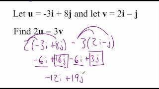 Pre-Calculus 6.3: Vectors in the Plane part 2