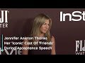 Jennifer Aniston Gets Emotional During People's Choice Awards Speech