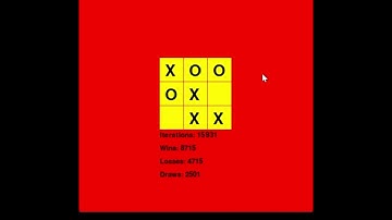 Self-Learning Tic-Tac-Toe in Python #games #game #tictactoe #ai #machinelearning #python #pygame