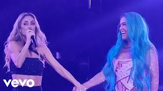 Video thumbnail of "KAROL G ft. Anahi - Salvame (EN VIVO 4K)"