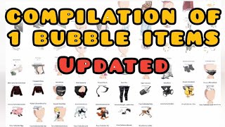 Highrise Virtual World | 1 BUBBLE ITEMS COMPILATION (NEW UPDATED) WORKING!!! screenshot 1