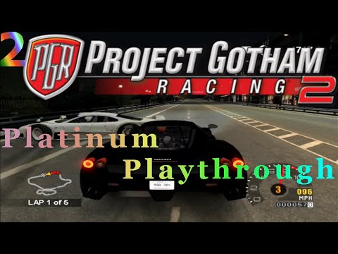 Complete Project Gotham Racing 2 (PGR2) Platinum Playthrough (2/2)