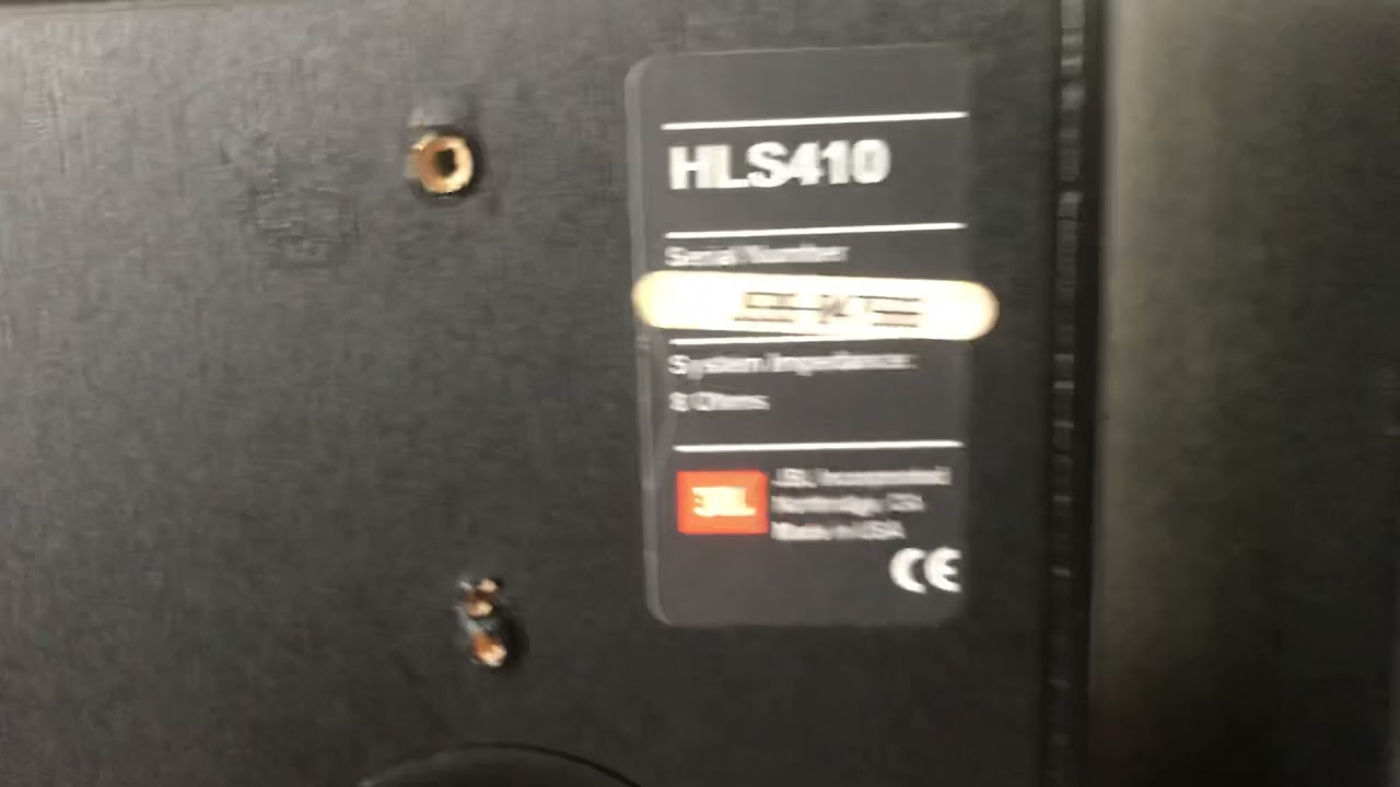 JBL HLS 410 Demo - YouTube