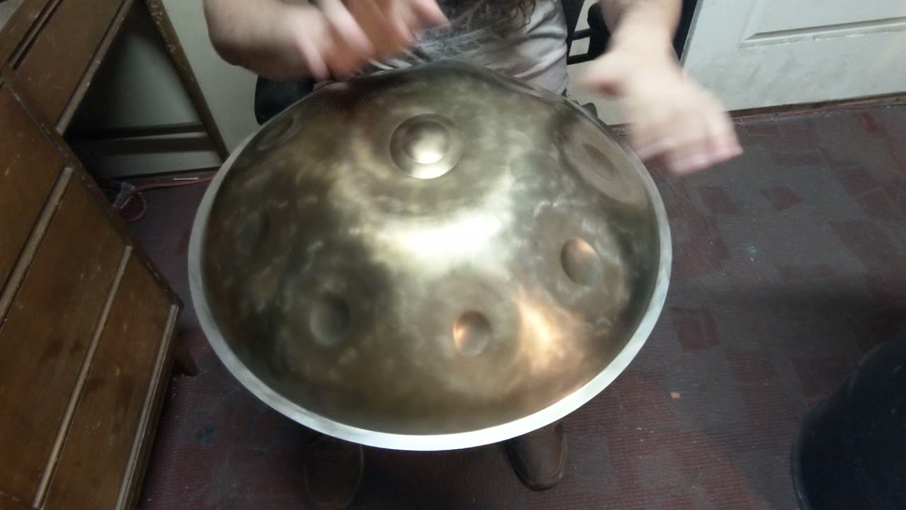 Hamsa Handpans apprentice model - C# Kaffa 9 (ember steel)
