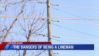 The dangers of a lineman by Sara Wilson