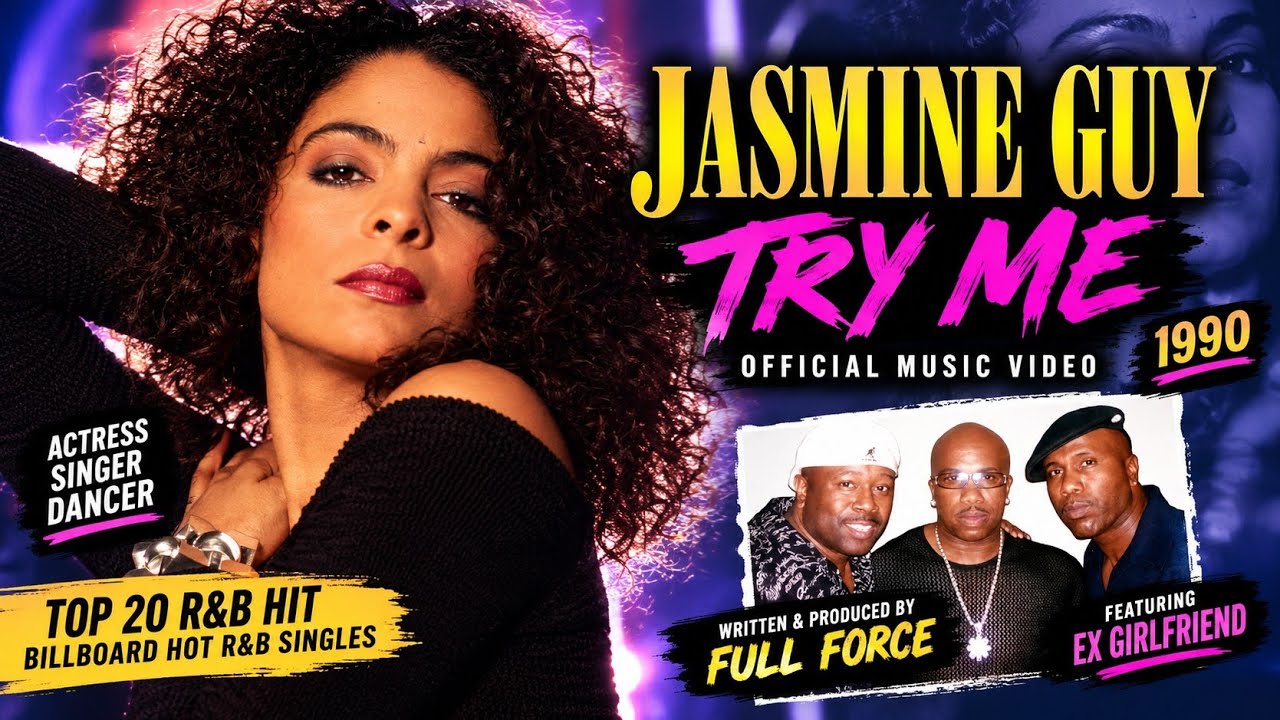 JASMINE GUY – “TRY ME” (1990) | Full Music Video | Classic '90s
