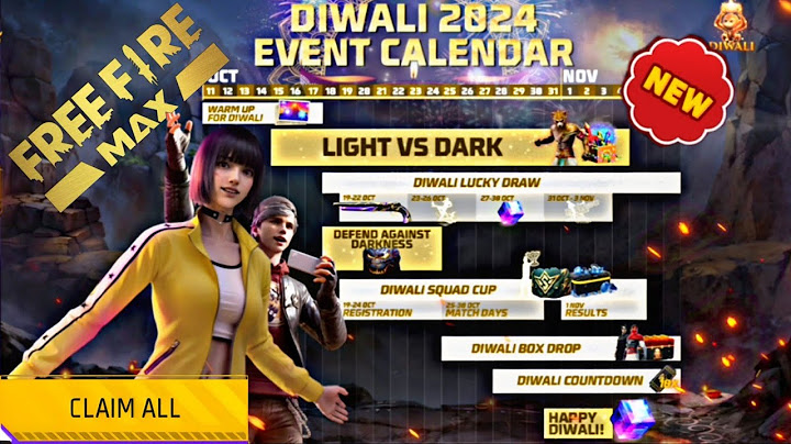 Free Fire Diwali 2024 Event Calendar || Free Fire Max ||Ten7 gaming||