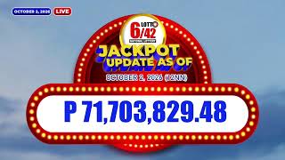 [LIVE] PCSO 2:00 PM Lotto Draw - October 2,  2026