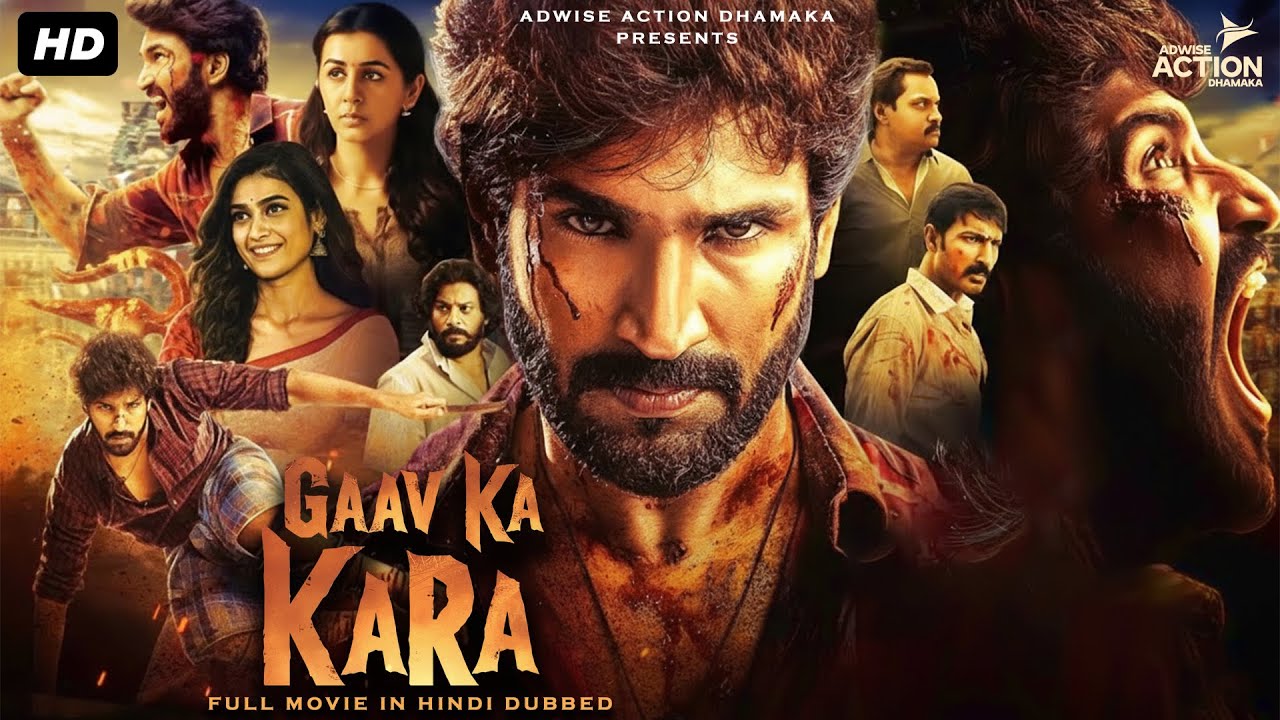 ''GAAV KA KARA'' | Full south action movies in hindi | 26 January Action Dhamaka | Hindi Movie
