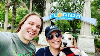 Moving from New York to Florida - Our Journey: Pet Friendly Hotel, Hardees, Magic Kingdom & More 