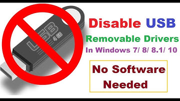 Learn to Disable USB Removable Drivers by using Group Policy Editor Windows 10 Tutorial