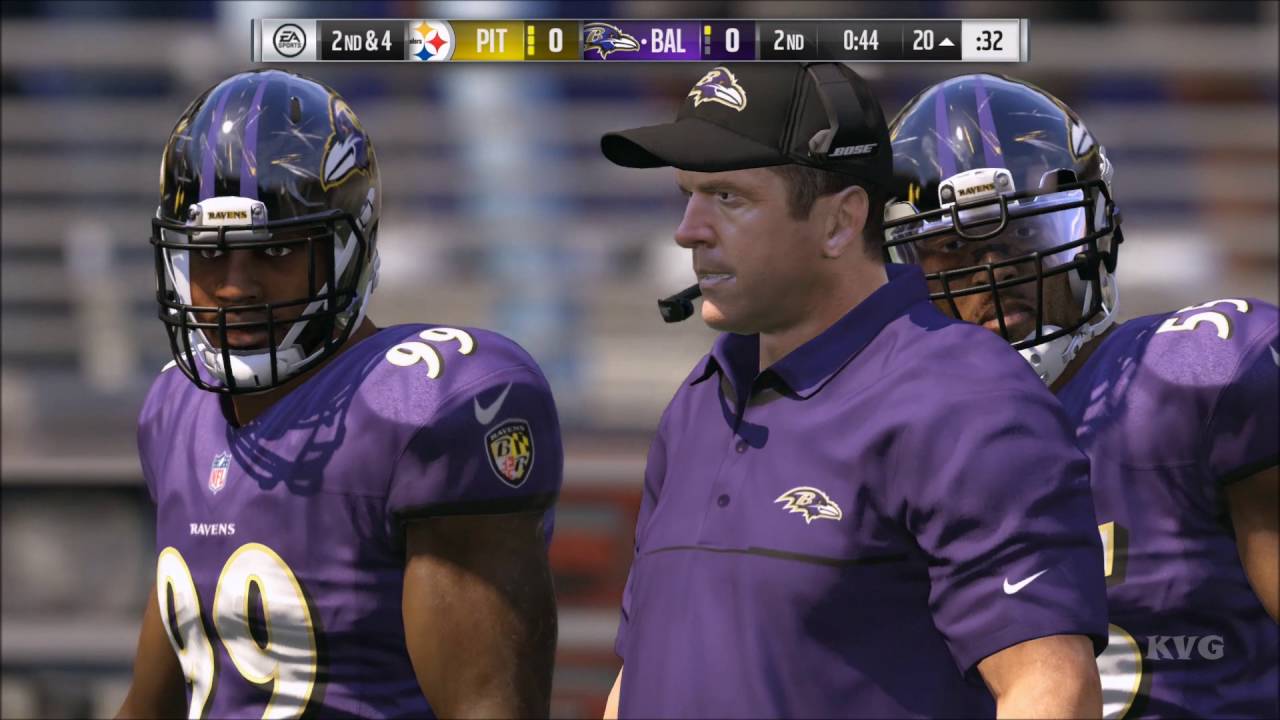 Madden NFL 17 - Pittsburgh Steelers vs Baltimore Ravens | Gameplay (HD) [1080p60FPS]