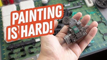 Sniper Spaceship - Part 13 - Painting is hard!