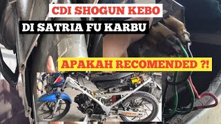 CDI shogun kebo Is it good !? satria fu built up thailand/CBU! excellent condition 🤩