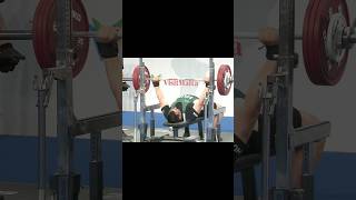 185kg bench press from ipf worlds 2025 #bench #powerlifting #benchpress