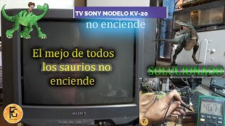 TELEVISOR SONY TRINITRON MOD: KV-20M42, NO ENCIENDE,,, (SOLUCIONADO)🌈​⛱️​🧿​